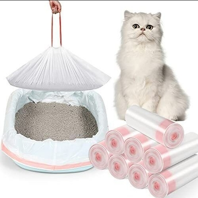 PLA PBAT Materiale Struttura Sigillo termico 15 mic Compostabili sacchetti per animali domestici per cani e gatti