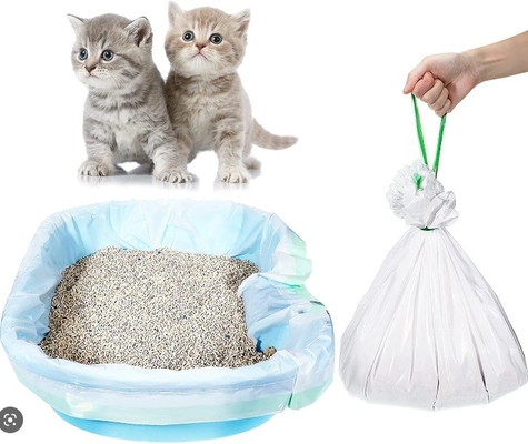 Struttura del materiale PLA PBAT Sacchetto per la pulizia dei rifiuti per animali domestici, facile ed ecologico