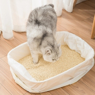 Struttura del materiale PLA PBAT Sacchetto per la pulizia dei rifiuti per animali domestici, facile ed ecologico