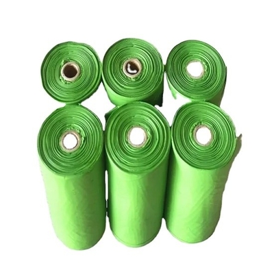 15 PCS/roll Biodegradabile Sacchetti per animali da compagnia T-shirt Tipo di sacchetto per cani