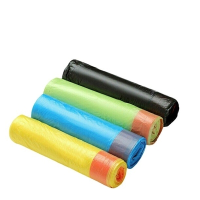 Ordine su misura Sacchetti da spazzatura String Strong Medium Cucina Sacchetto da spazzatura Bianco contenitori di bidoni da spazzatura