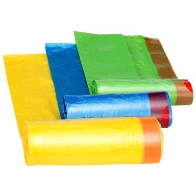 Ordine su misura Sacchetti da spazzatura String Strong Medium Cucina Sacchetto da spazzatura Bianco contenitori di bidoni da spazzatura