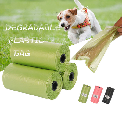 Logo personalizzato Sacchetto biodegradabile per animali domestici per una gestione dei rifiuti facile ed ecologica