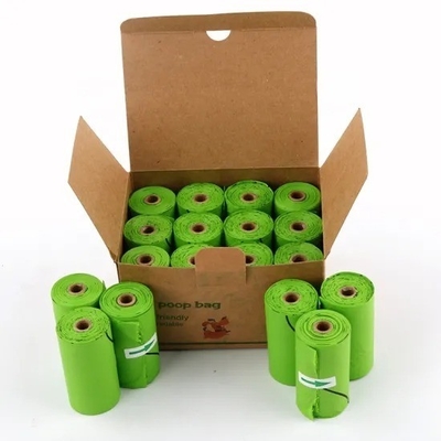 Logo personalizzato Sacchetto biodegradabile per animali domestici per una gestione dei rifiuti facile ed ecologica