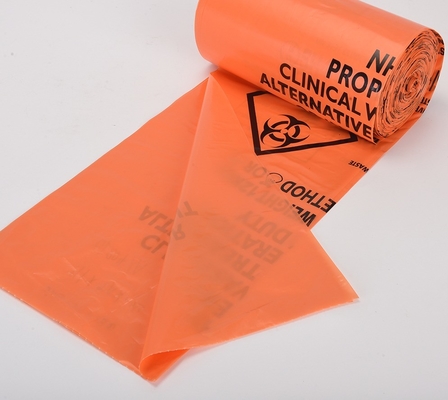 Prodotto di sacchetti di fondo quadrato GRS sacchetti di plastica pesanti per la gestione dei rifiuti