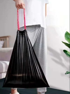 Green 13 Gallon in rilievo String di trazione Biodegradabile Sacchetti della spazzatura Forte e resistente