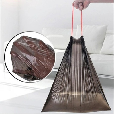 Green 13 Gallon in rilievo String di trazione Biodegradabile Sacchetti della spazzatura Forte e resistente