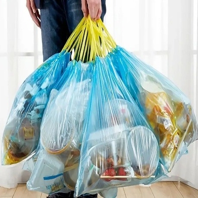 Manipolazione della superficie in incisione 2023 Beige Biodegradabile Cucina alta sacchetto della spazzatura