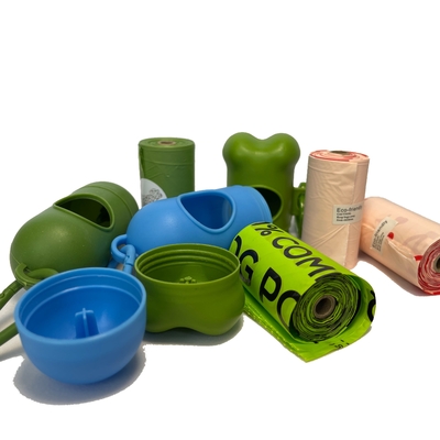 Logo personalizzato Bio Material Pet Dog Poop su rotolo con stampa Flexo