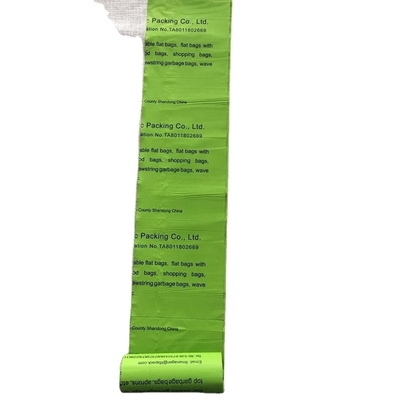 Sacchetti per rifiuti aromatici biodegradabili a basso MOQ con spessore OEM 12-50 mic