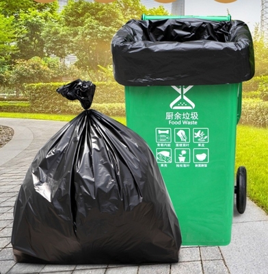 Ordine su misura HDPE Heavy Duty Flat Pocket Commercial Hotel Property Sacchetti di plastica di grandi dimensioni