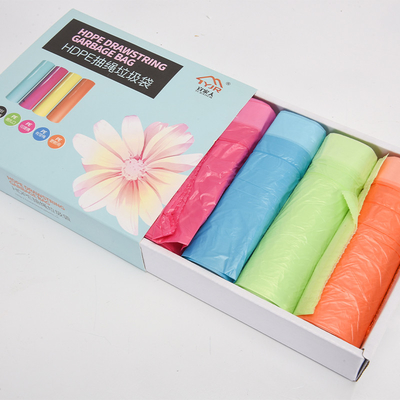 Pacchetto alimentare sacchetto della spazzatura a corda con design dei capelli lisci e stampa flessibile