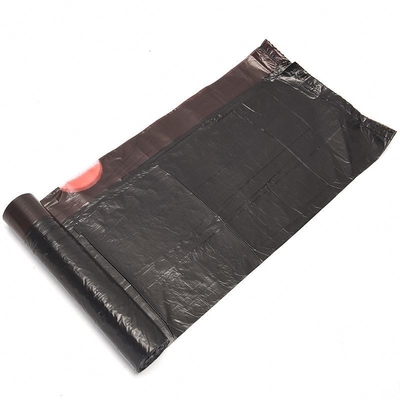 Sacchetti per rifiuti in plastica per uso domestico con fili di trazione su rotolo con materiale HDPE/LDPE/LLDPE