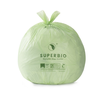 Sacchetti di spazzatura addensati Logo e spessore personalizzati per imballaggi rispettosi dell'ambiente