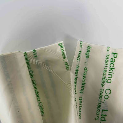 Ordine personalizzato sacchetti di plastica degradabili con materiale PP e logo personalizzato