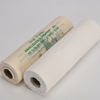 Sacchetti di rifiuti in plastica compostabili biodegradabili a 100%