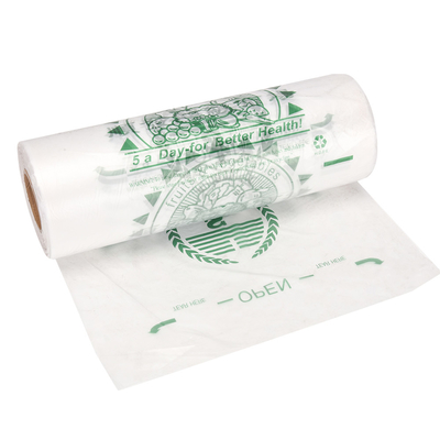 Imballaggio di sacchetti alimentari in plastica Sacchetto di conservazione fresca in HDPE per una soluzione di stoccaggio sostenibile