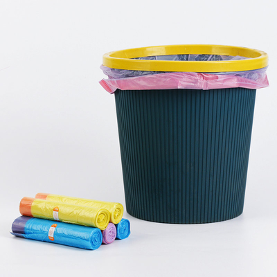Logo Customized Household Drawstring Garbage Bag con profumo e repellente per zanzare