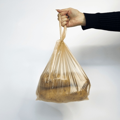 T-shirt in poli-plastica HDPE su misura Borsa da supermercato per imballaggi per ortaggi alimentari