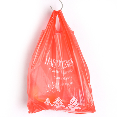 T-shirt in HDPE/LDPE Sacchetti di plastica con superficie di stampa offset