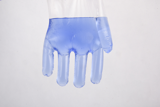 Guanti in plastica usa e getta per cucina, manipolazione alimentare invernale