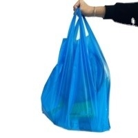 Tasse da spesa per magliette di plastica per le imprese e gli acquisti competitivi