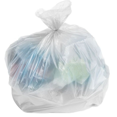 Imballaggio in plastica pesante in PE sacchetto del cestino verde o personalizzato