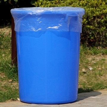 Imballaggio in plastica pesante in PE sacchetto del cestino verde o personalizzato