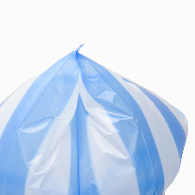 Supermercato HDPE String Black Plastic Security Square Bottom Bag con competitivo