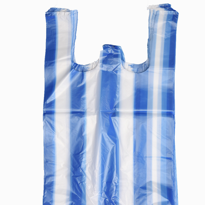 Supermercato HDPE String Black Plastic Security Square Bottom Bag con competitivo