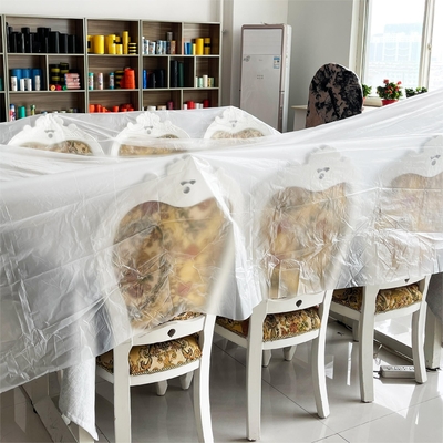 Ordine su misura Accettabile Fornitura di plastica trasparente per uso pesante 5-15 mic di spessore