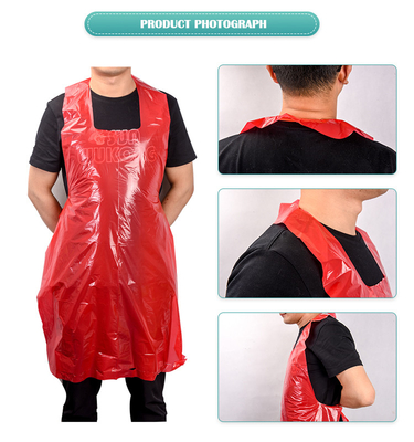 Apron HDPE usa e getta per uso domestico e ristorante