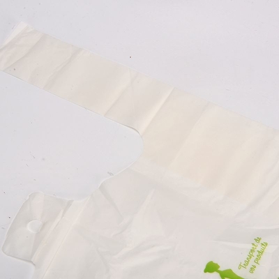 Sacchetto a fondo quadrato per logo personalizzato con imballaggio a colori T-shirt in plastica Sacchetti biodegradabili