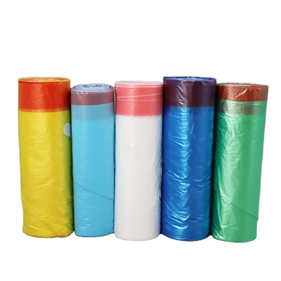 Sacchetto per rifiuti a corda di tiro in HDPE personalizzato per acquisto in massa e personalizzazione