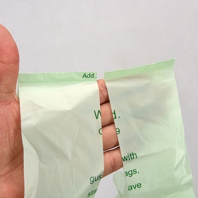 Busta di fondo quadrato in PP Busta di plastica biodegradabile per la spesa T-shirt frutta