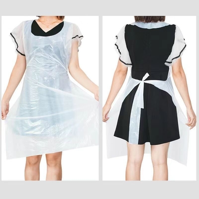 Apron di plastica usa e getta per feste di pittura cucina lavori domestici picnic barbecue e molti altri