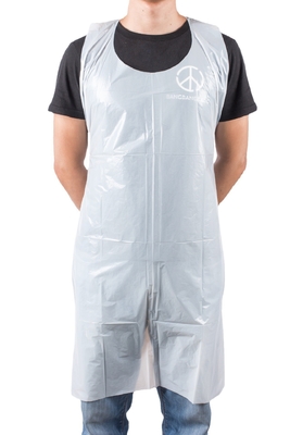 Apron di plastica usa e getta per feste di pittura cucina lavori domestici picnic barbecue e molti altri