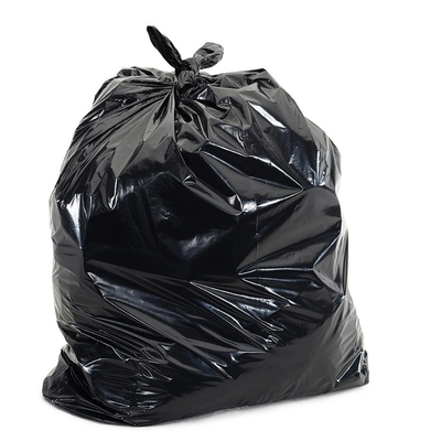 Green o colore personalizzato Nero sacchetto di plastica per rifiuti su rotolo con spessore 5-80 mic