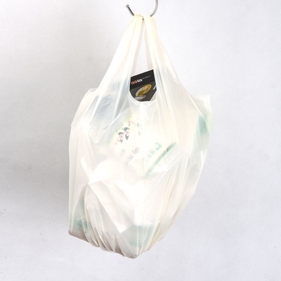 Sacchetto a fondo quadrato Biodegradabile PP Vestito di plastica Sacchetto per supermercati personalizzati