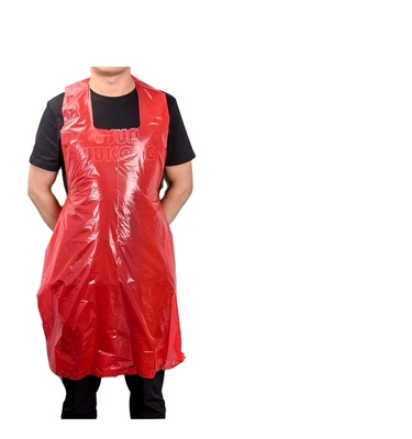 Apron di plastica usa e getta personalizzato per applicazioni impermeabili e anti-olio