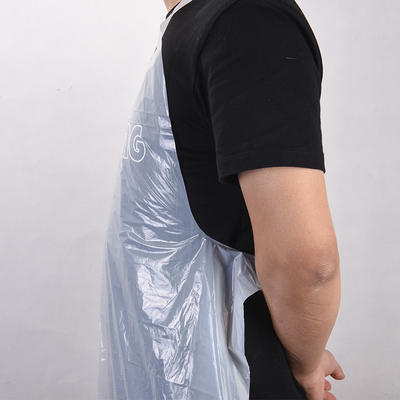 Apron in plastica PE monouso ecologico colorato per scopi medici