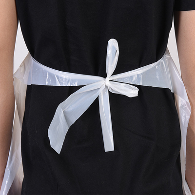 Apron in plastica PE monouso ecologico colorato per scopi medici