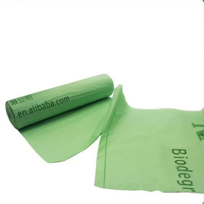 Sacchetto biodegradabile con ordinazione personalizzata Acceptato materiale verde e biodegradabile