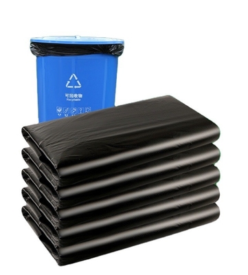 TASCHETTO DI TRASH Rollo Extra Spesso Pesante Taschetto nero di spazzatura contenitore 5-100 mic Spessore
