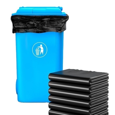 Ordine su misura Sacchetto di rifiuti monouso in plastica con struttura in materiale HDPE/LDPE