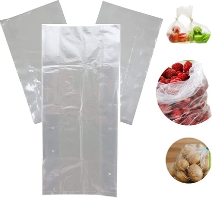 Fabbricazione di sacchetti di PE perforabili per la respirazione per frutta e verdura di qualità alimentare