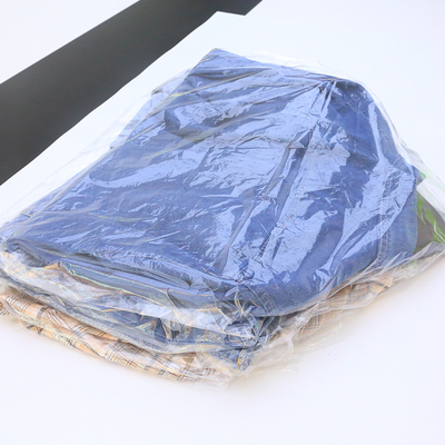 Sacchetti di imballaggio di abbigliamento in plastica impermeabili al polvere per il deposito di abiti e vestiti OEM