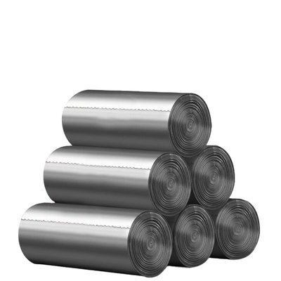 Sacchetti di rifiuti sigillati con stella forte in HDPE/LDPE/LLDPE nero per contenitori di cestini per rifiuti per ufficio