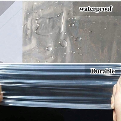 5Spessore da 0,5 a 12,5 micron Copertura di polvere di plastica per mobili trasparenti usa e getta