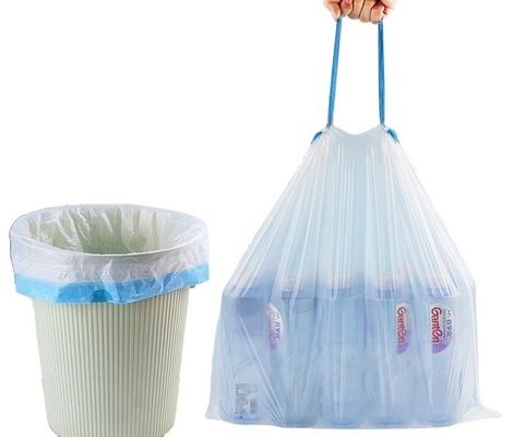 Sacchetti di imballaggio in plastica personalizzati per sacchi di rifiuti e contenitori dei bidoni della spazzatura Personalizzazione del logo